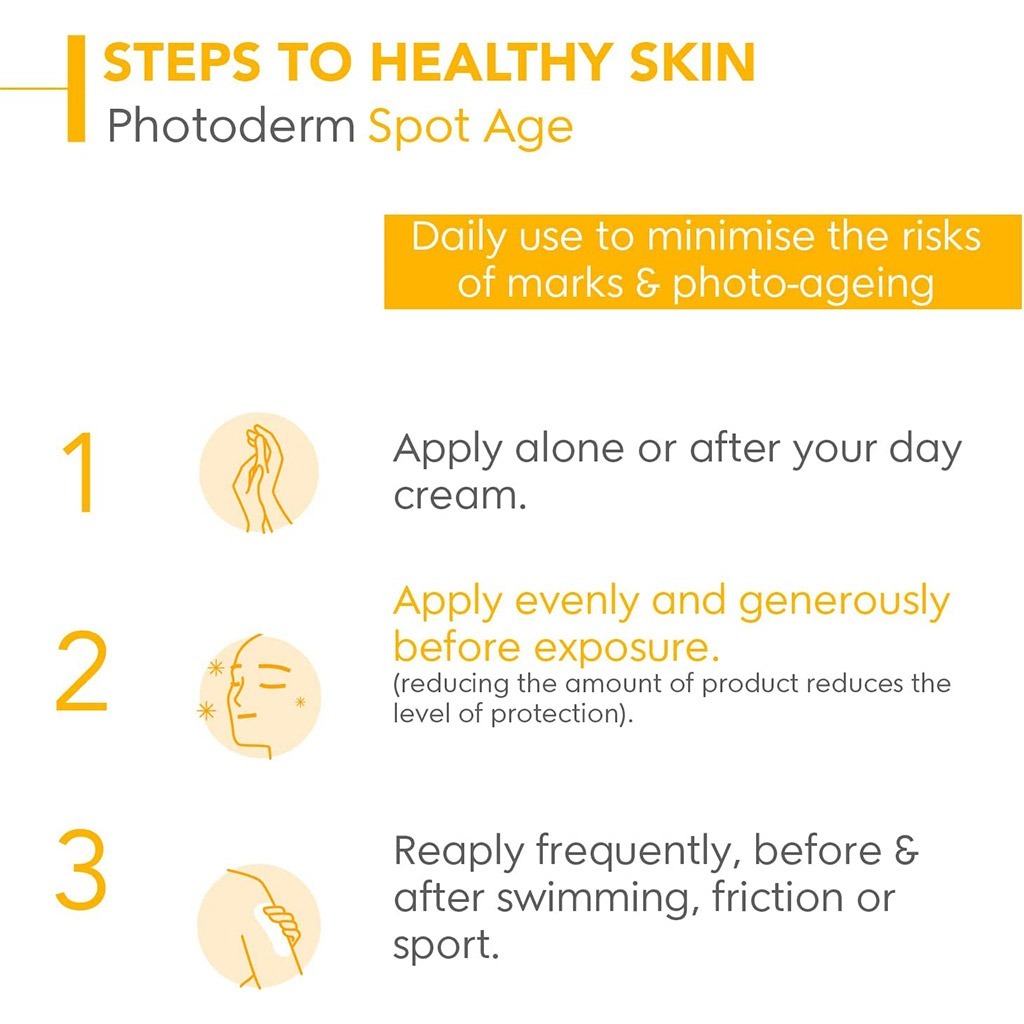 Bioderma Photoderm Spot-Age SPF50+ Antispot & Antioxidant Sunscreen Gel-Cream 40 mL