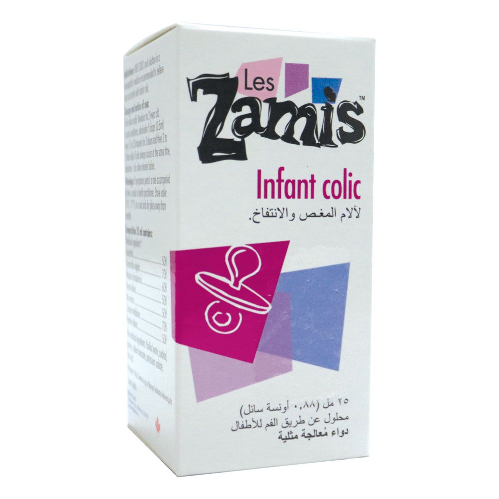 Les Zamis Infant Colic Oral Solution Drops 25 mL