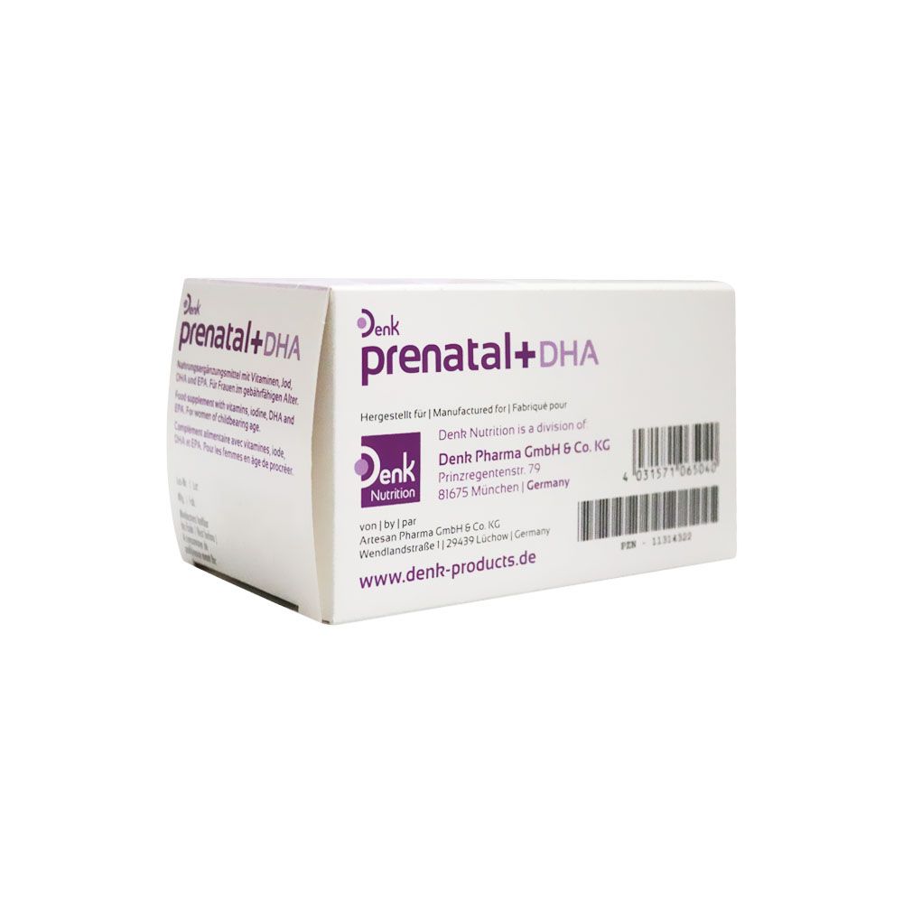 Denk Prenatal + DHA Tablets 30's & Capsules 30's