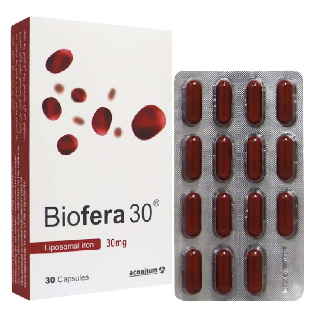Biofera 30 mg Capsules 30's