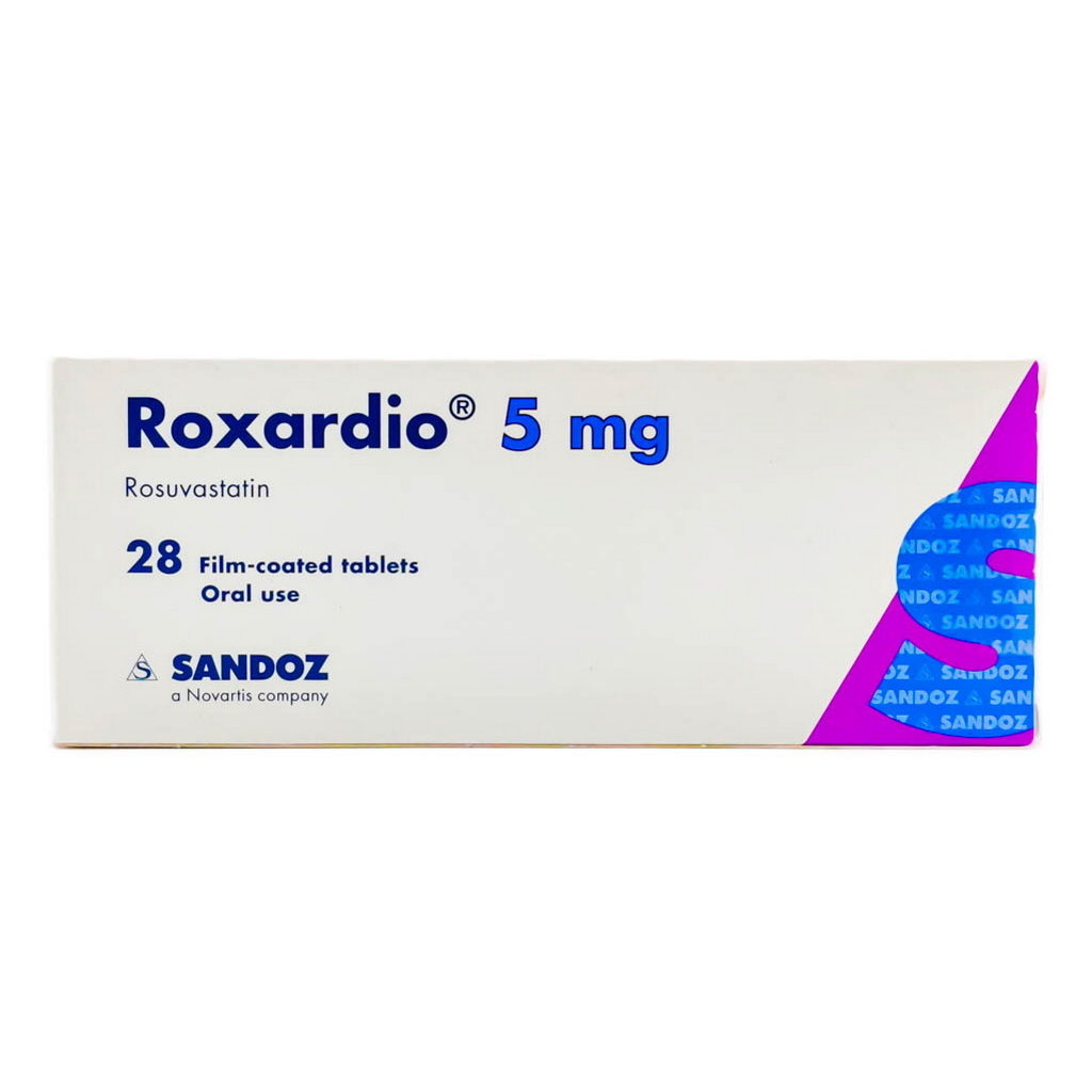 Roxardio 5mg Tablets, Pack of 28's
