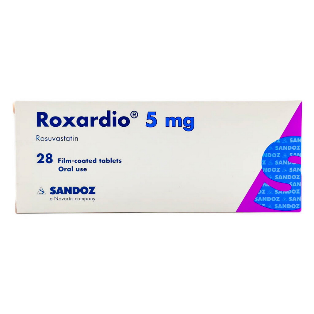 Roxardio 5mg Tablets, Pack of 28's