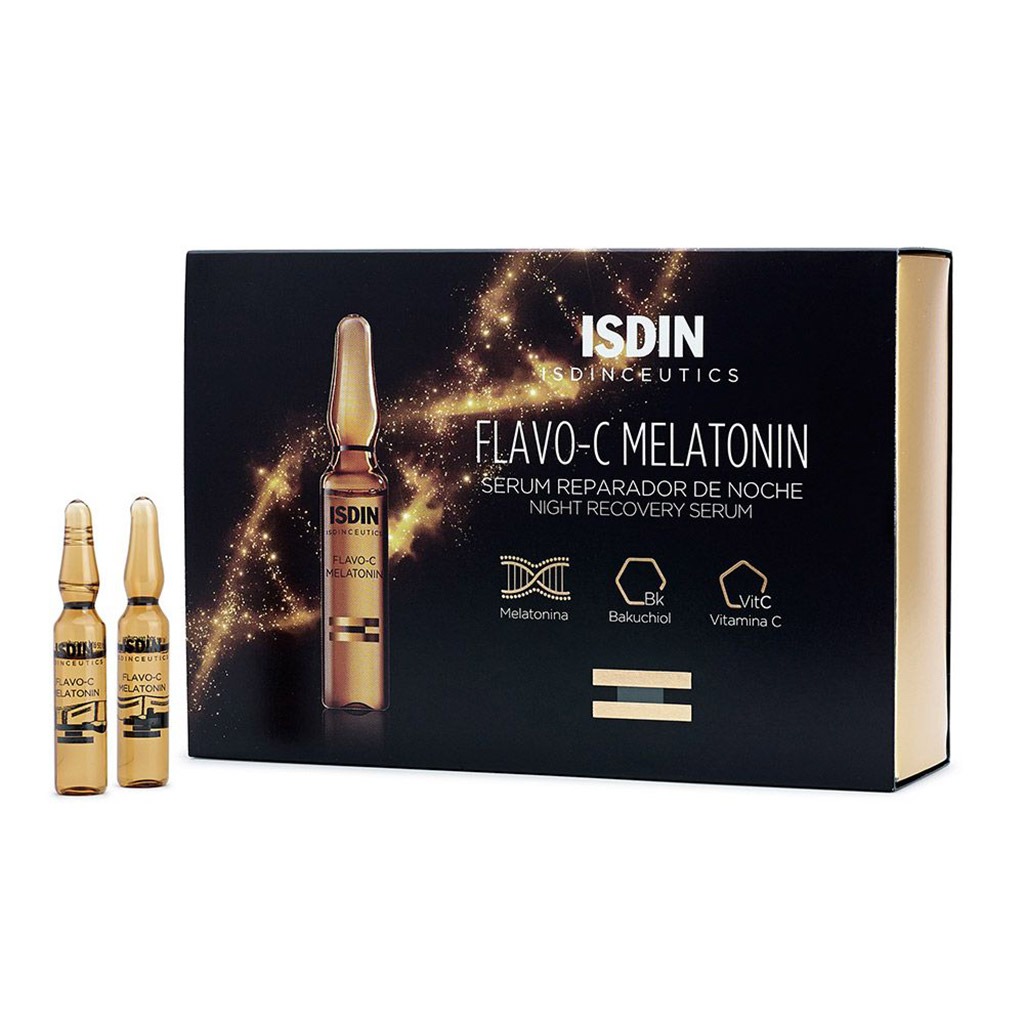 Isdin Isdinceutics Flavo-C Melatonin Ampoules 2 mL 30's