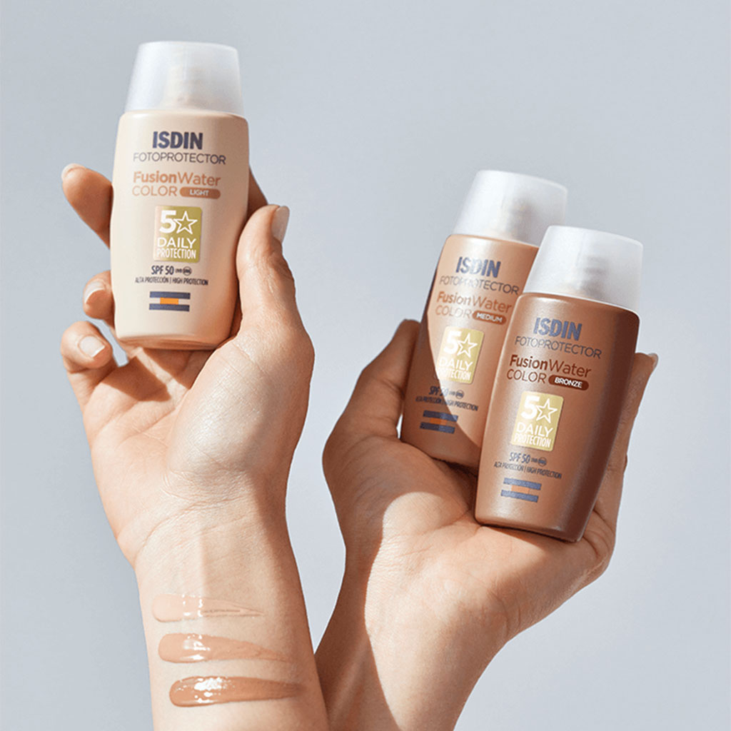 Isdin Fotoprotector SPF50+ Fusion Water Color, Medium, 50 mL
