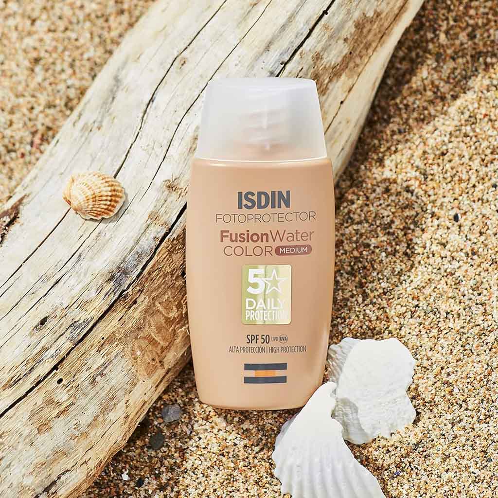 Isdin Fotoprotector SPF50+ Fusion Water Color, Medium, 50 mL
