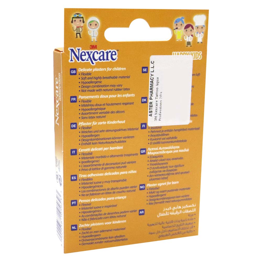 3M Nexcare Happy Kids Plasters Professions 20's