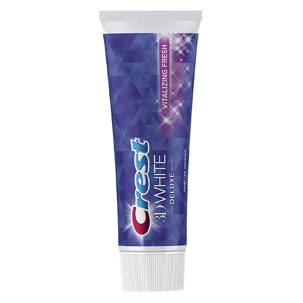 Crest 3D White Deluxe Vitalizing Mint Fresh Toothpaste 75ml