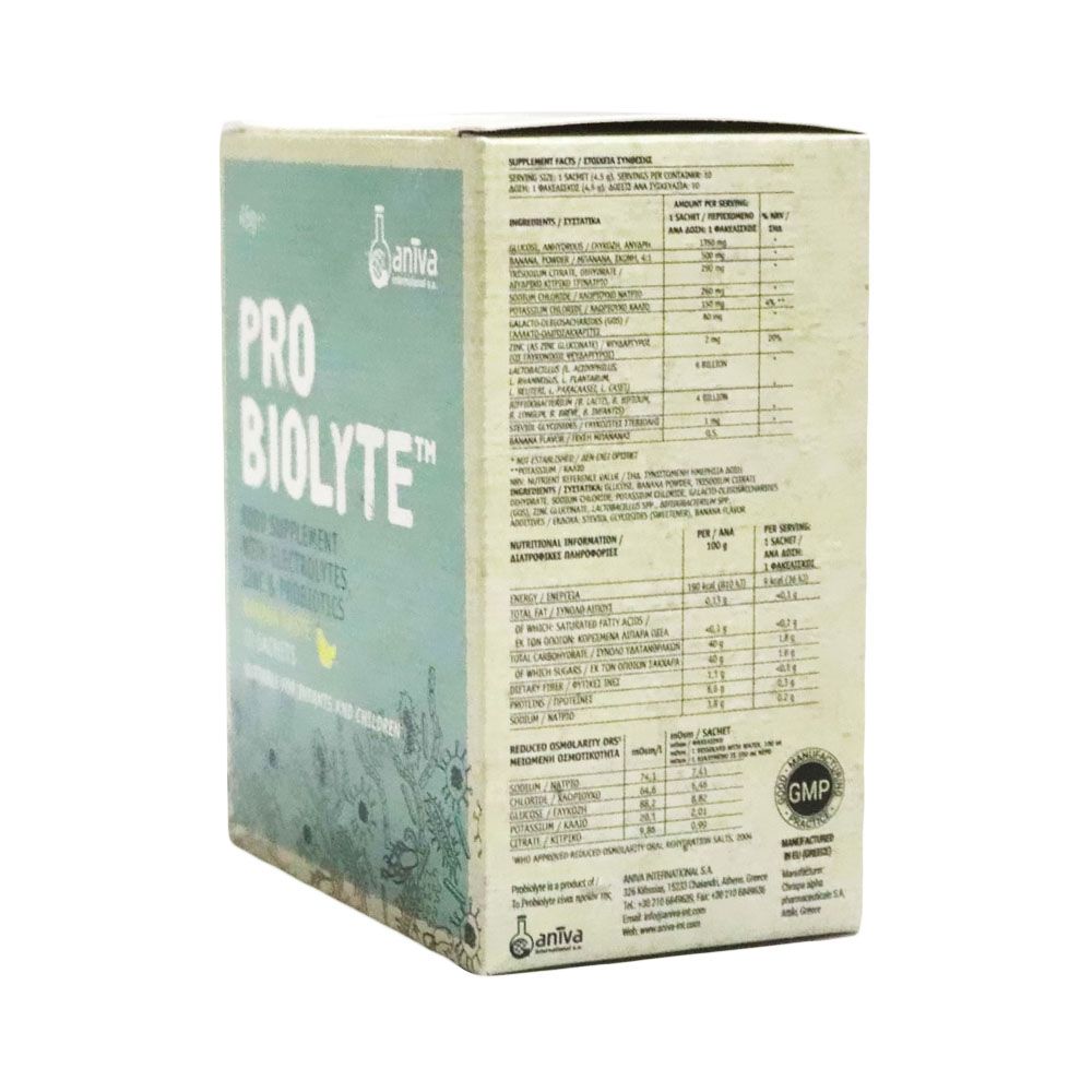 Probiolyte Powder For Solution Sachet 4.5 g 10's