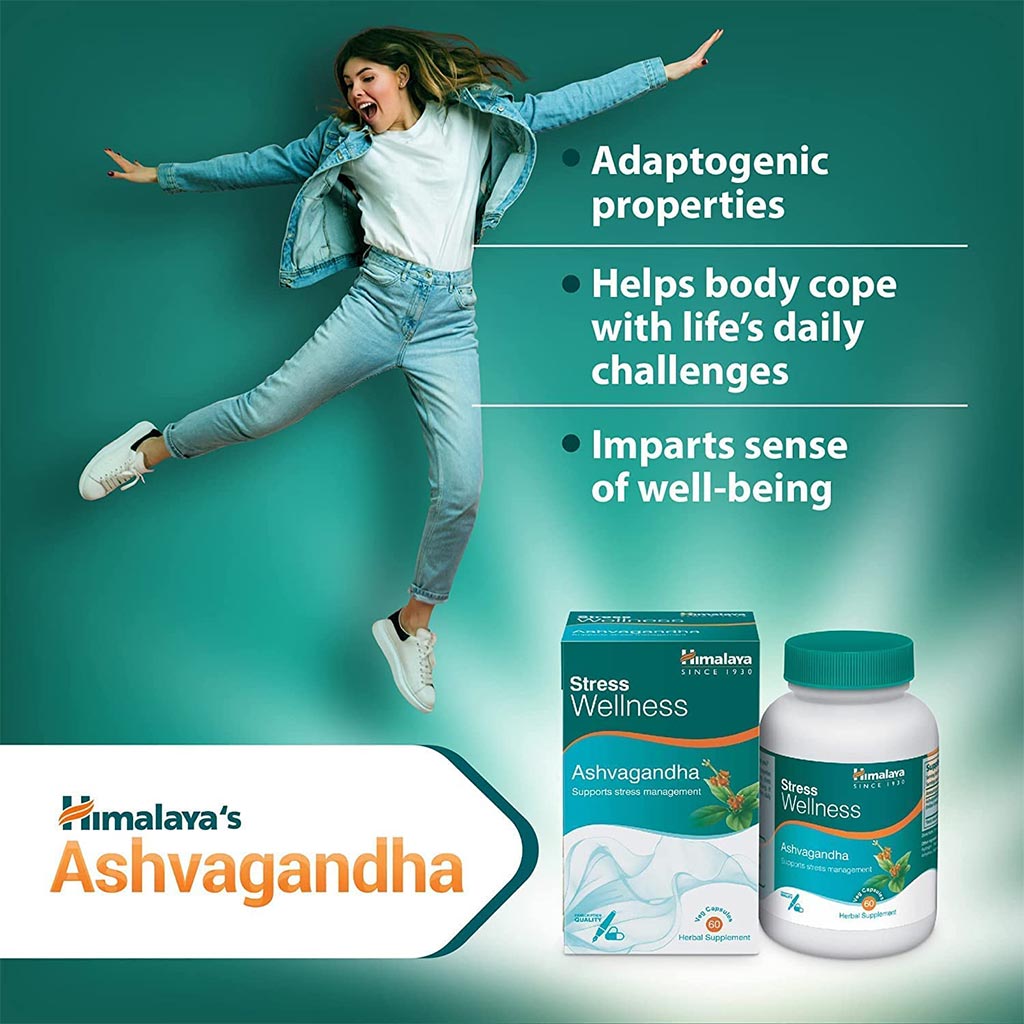 Himalaya Ashvagandha Capsules 120 's