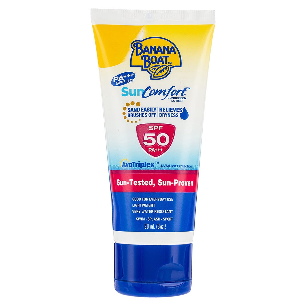 Banana Boat Sun Comfort SPF50 Sunscreen Lotion 90 mL