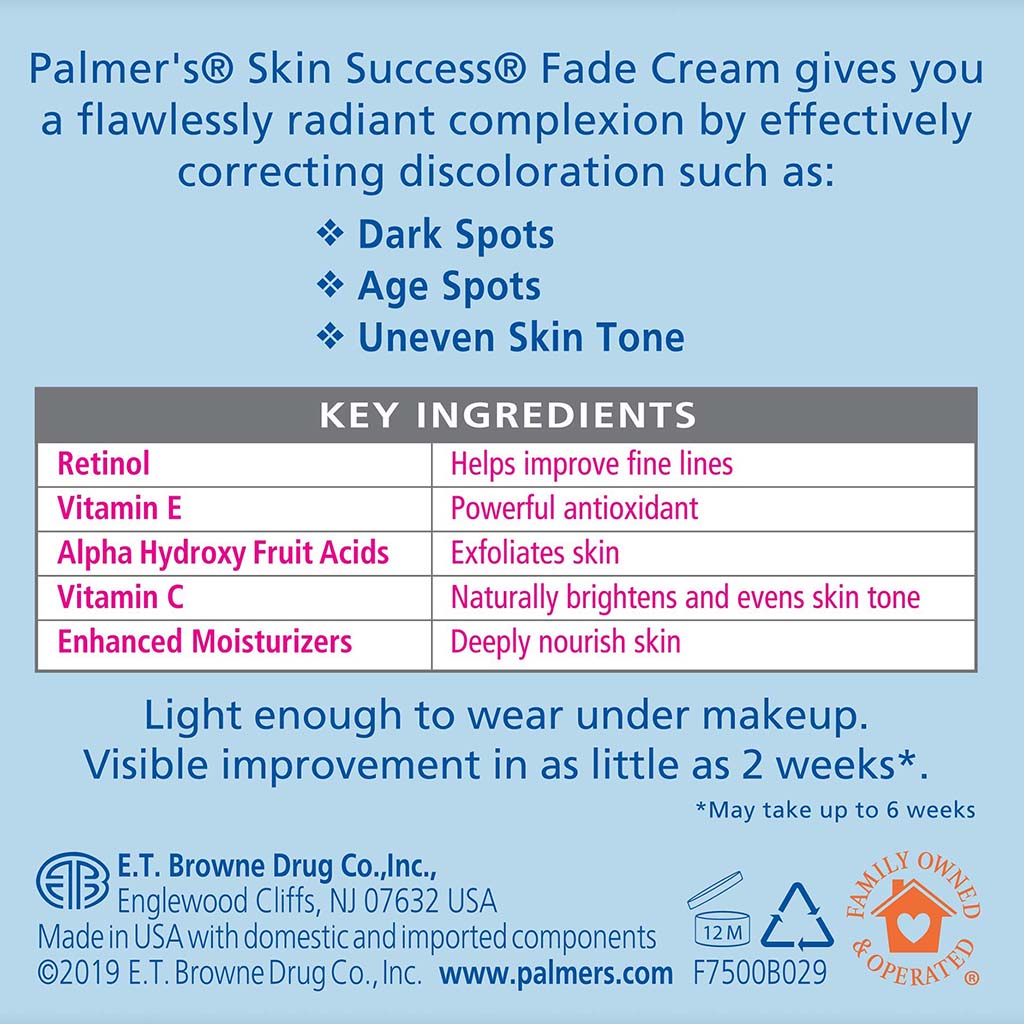 Palmer's Skin Success Anti-Dark Spot Fade Cream All Skin Types 75 g