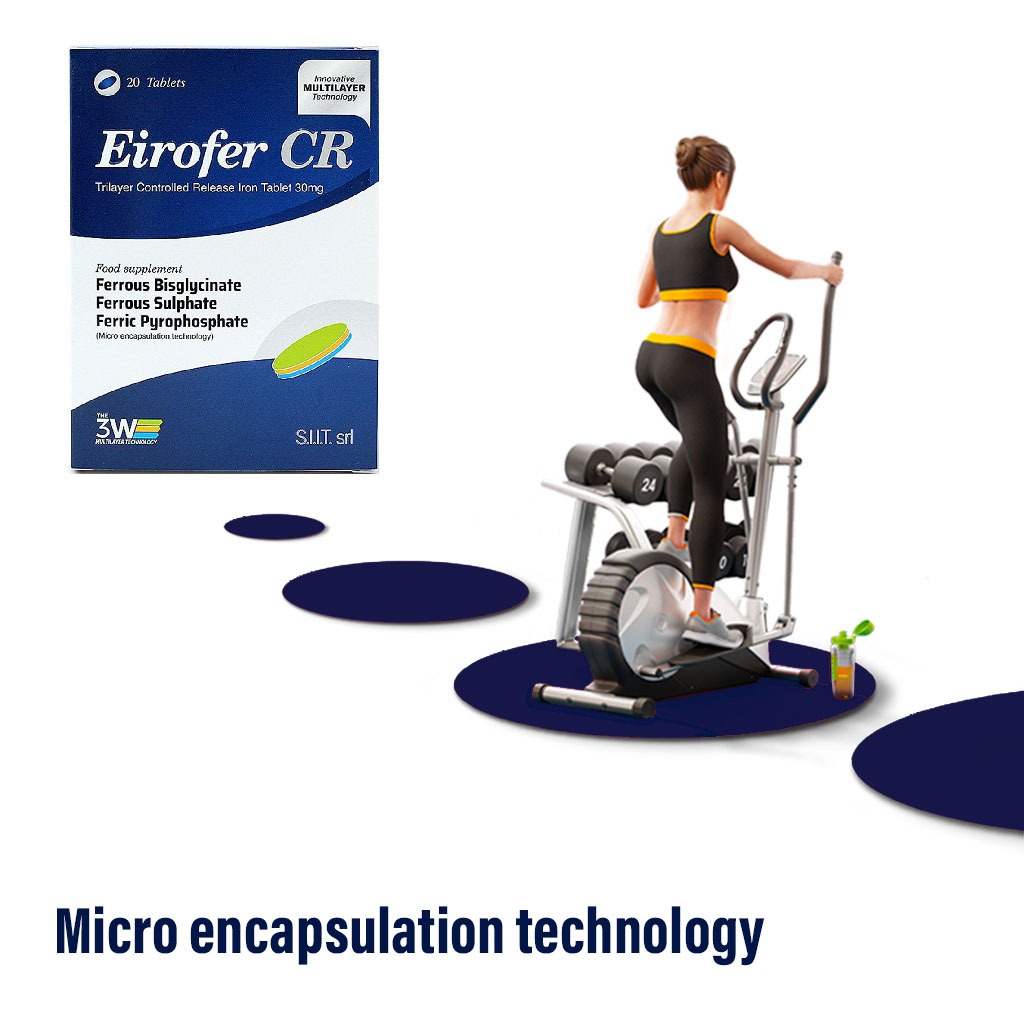 Eirofer CR Controlled Release Iron 30 mg Tablets 20's