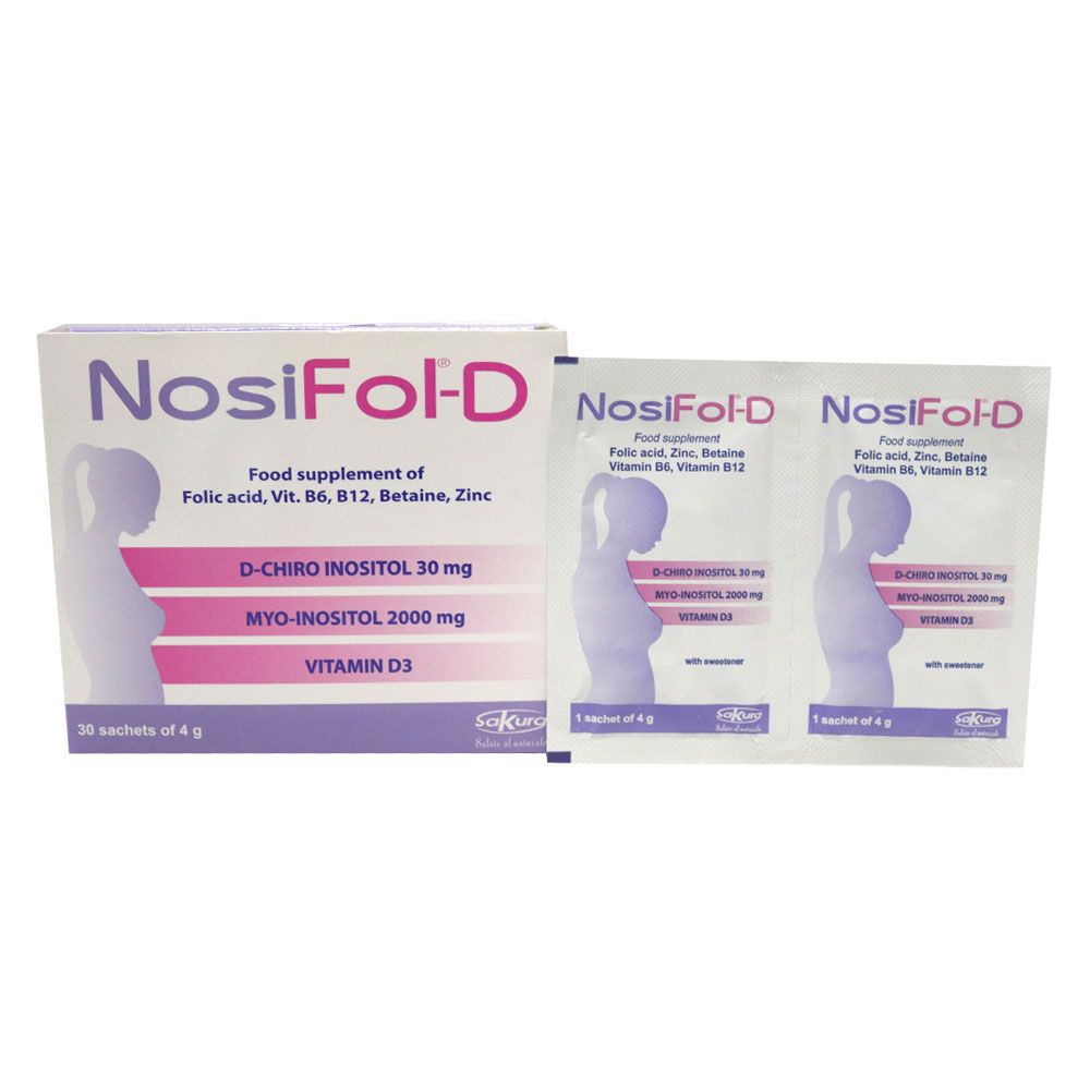 Nosifol-D Powder Food Supplement Sachet 4 g 30's