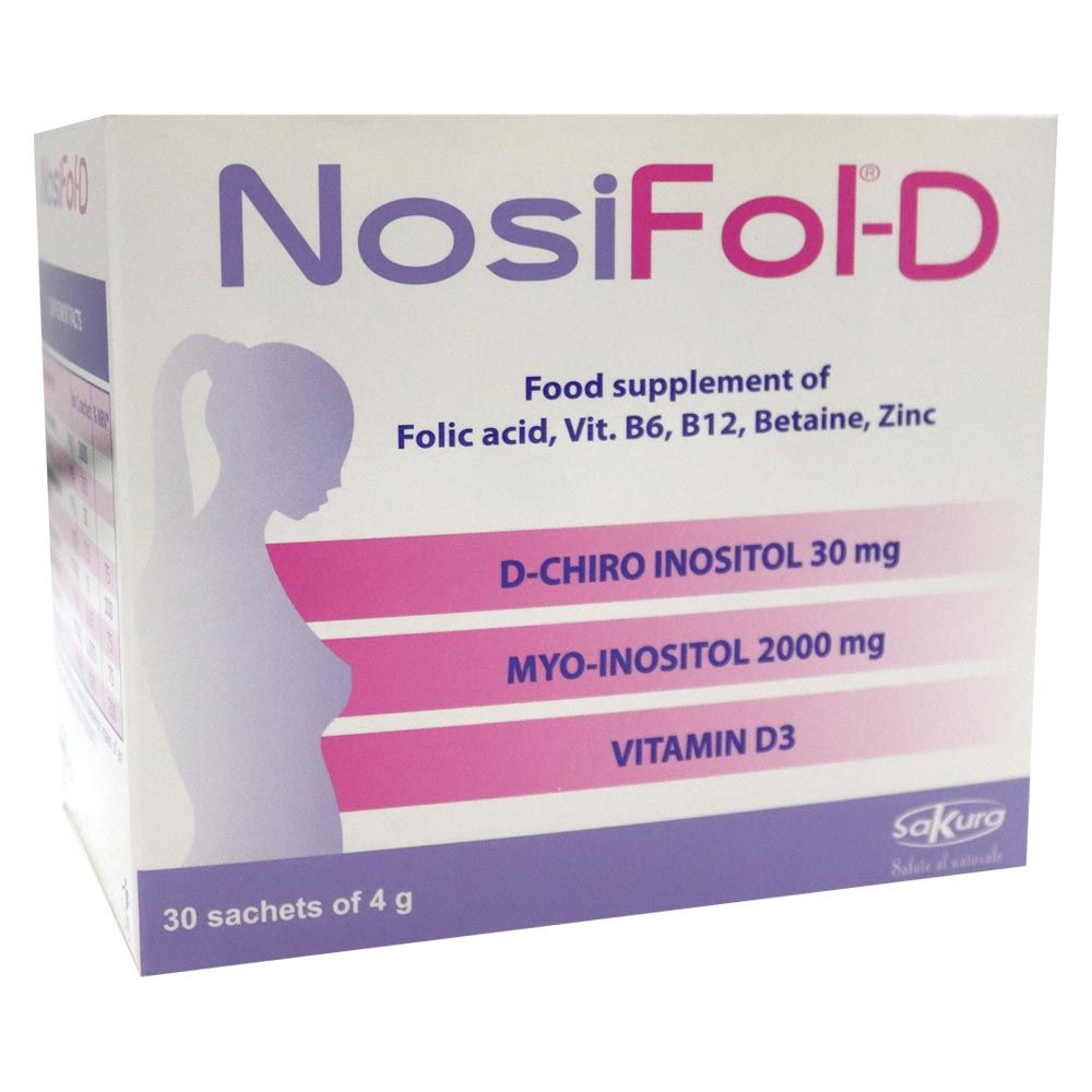 Nosifol-D Powder Food Supplement Sachet 4 g 30's