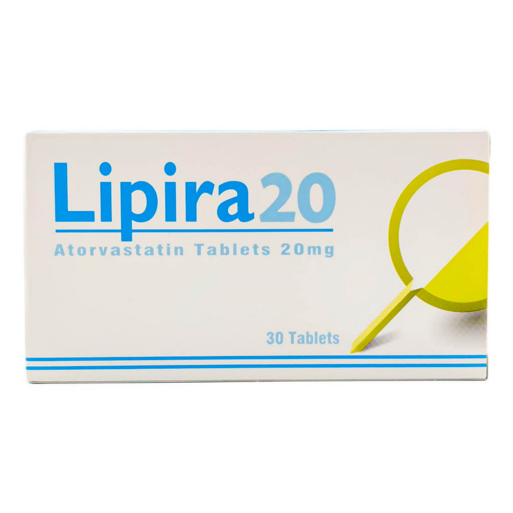 Lipira 20mg Tablets, Pack of 30's