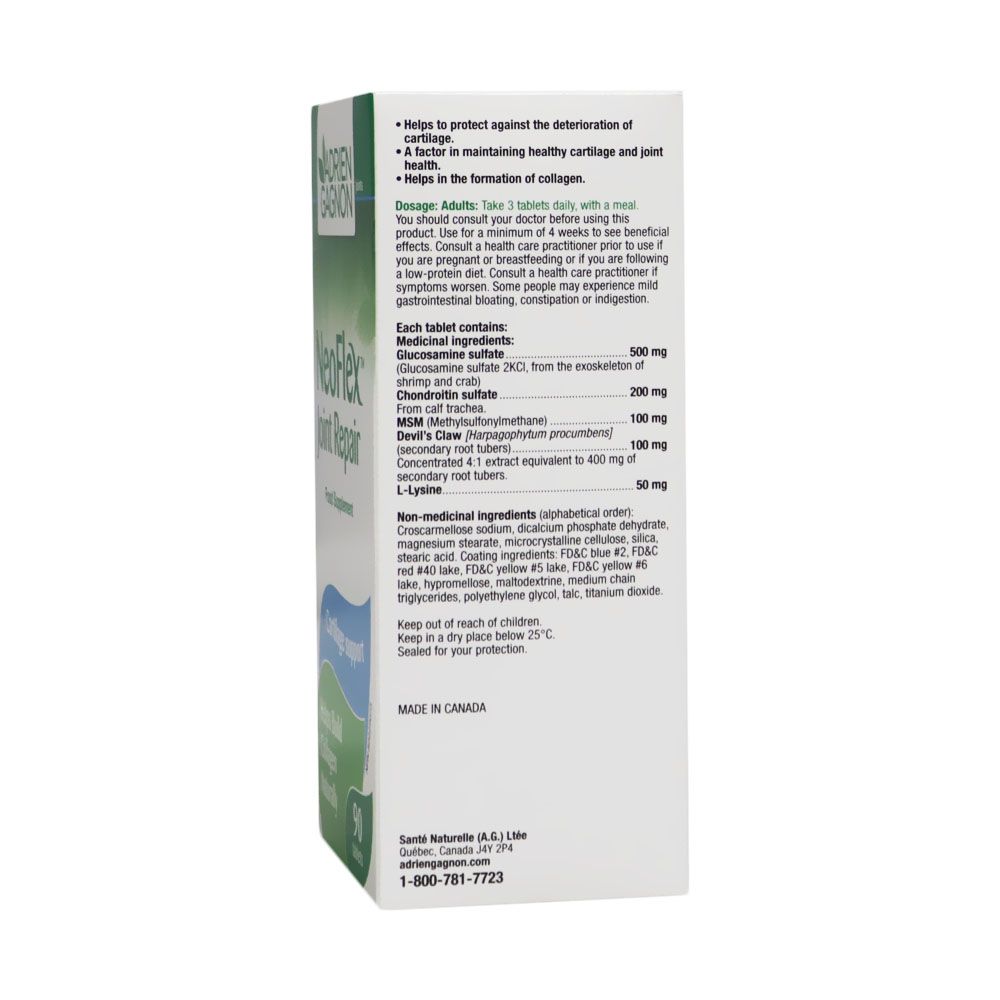 Adrien Gagnon NeoFlex Joint Repair Tablets 90's