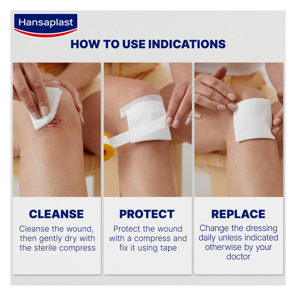 Hansaplast Classic Fixation Tape 5m x 2.5cm, 1's