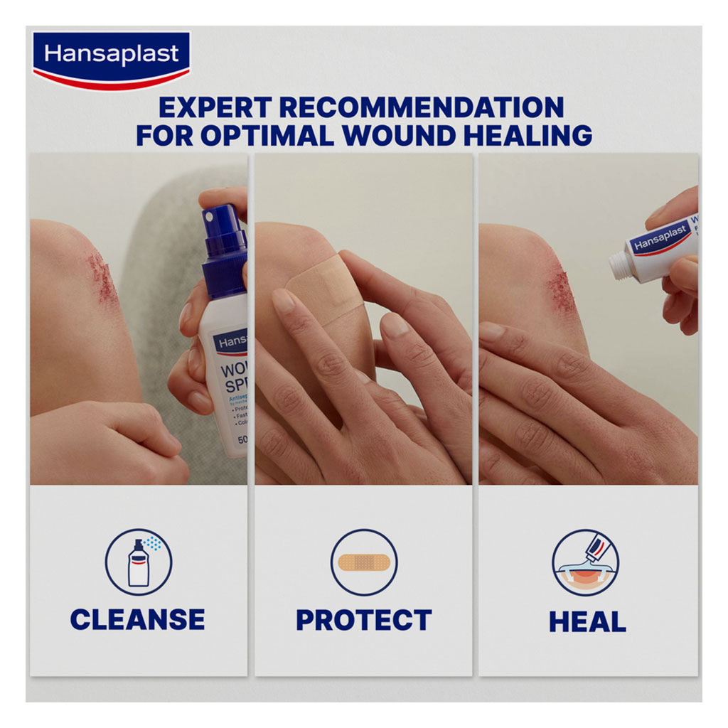 Hansaplast Antiseptic Wound Cleansing Spray 100ml
