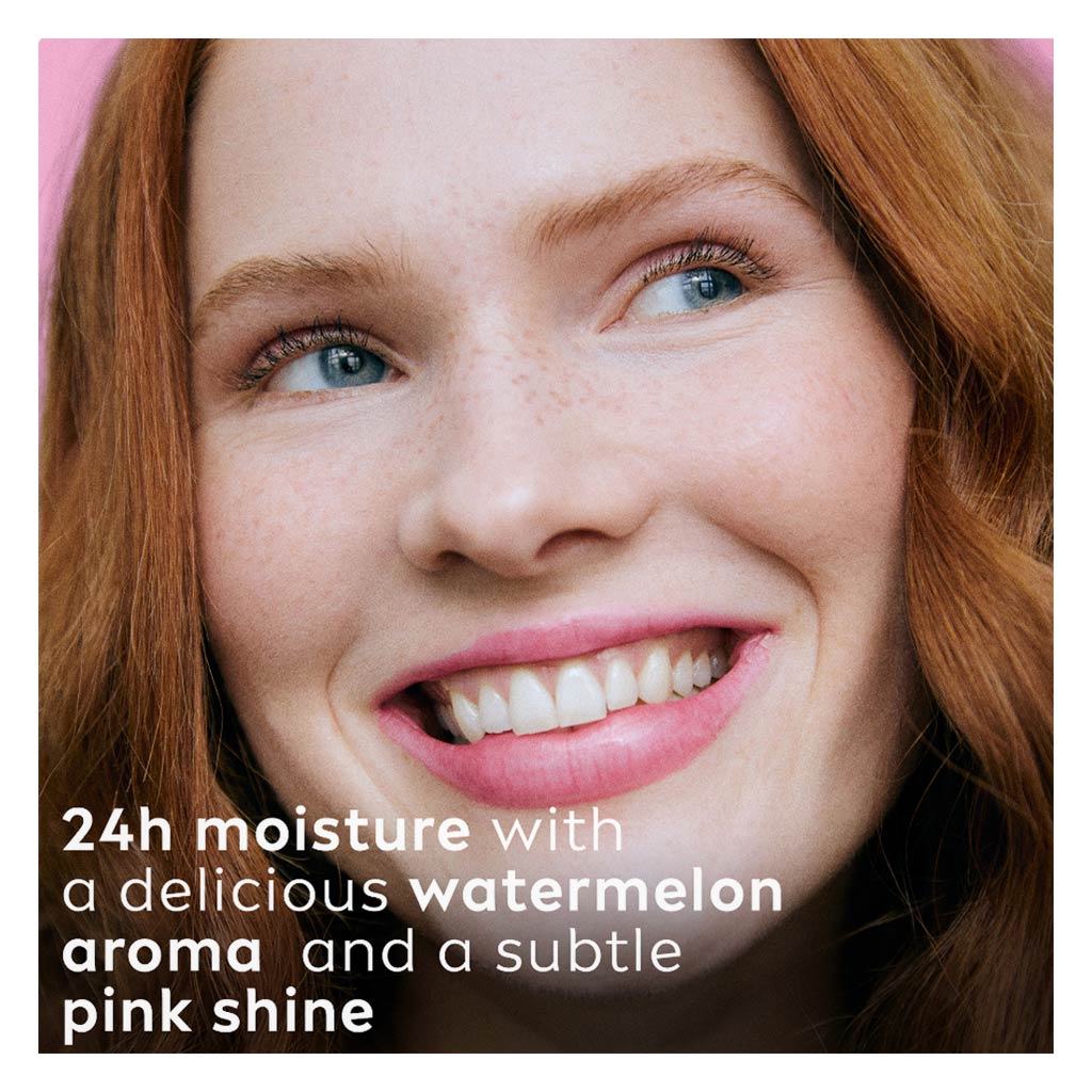 Labello 24H Moisture Watermelon Shine Lip Balm 4.8g - Pink Tint