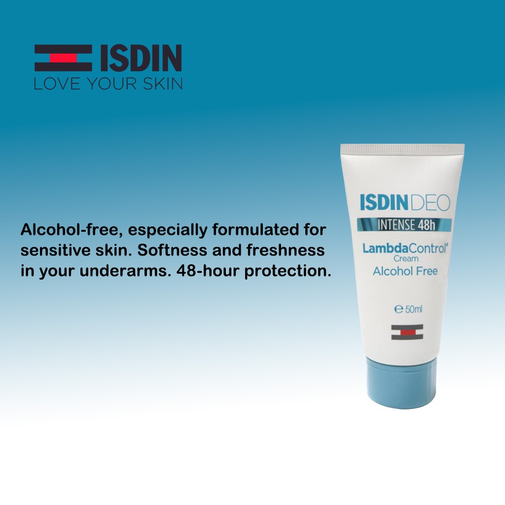 Isdin Deo Lambda Control Intense 48 Hour Cream 50 mL
