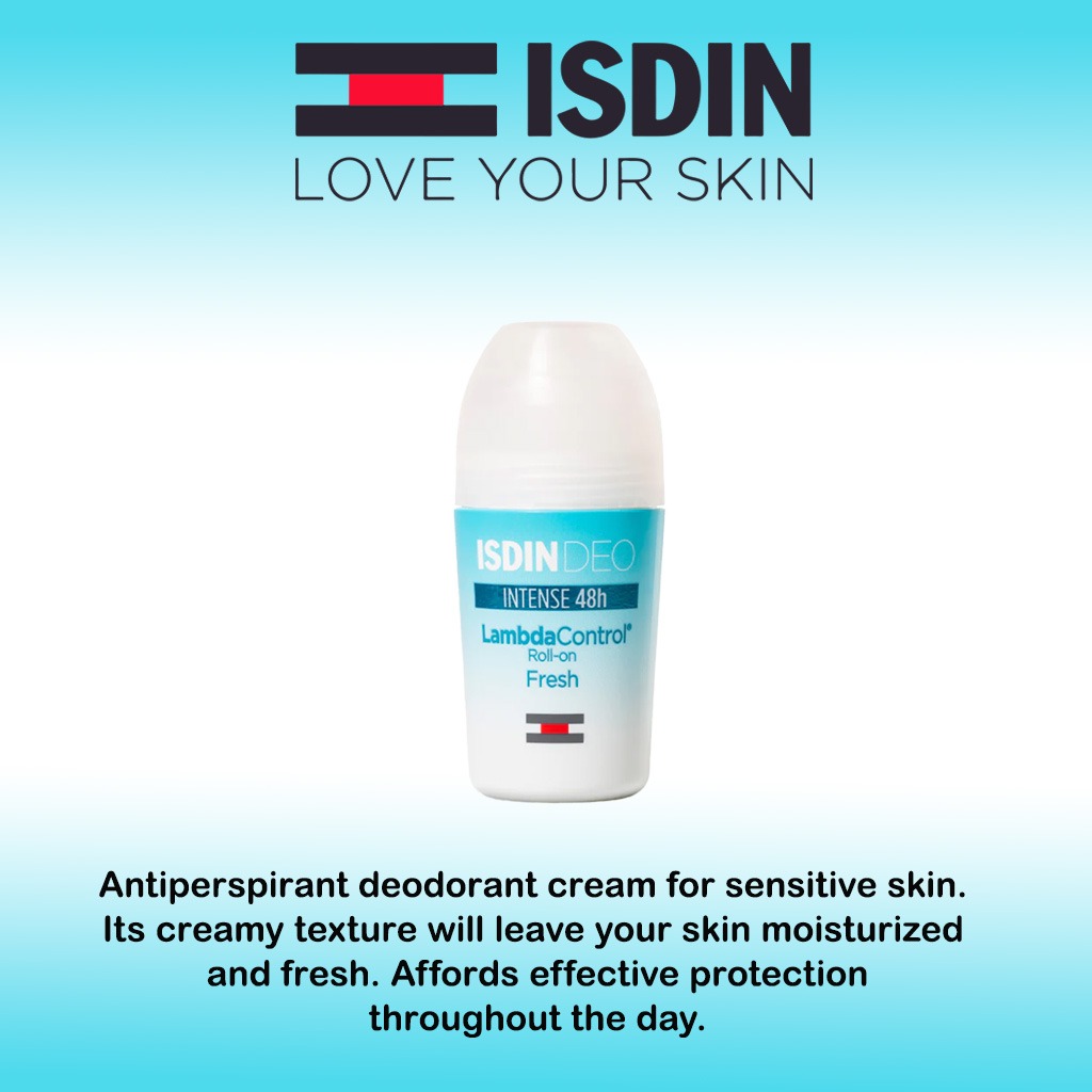 Isdin Deo Lambda Control Intense 48 Hour Fresh Roll On 50 mL
