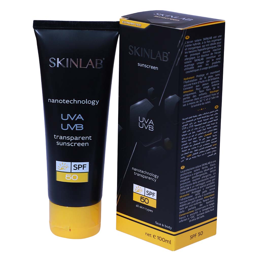 Skinlab UVA/UVB SPF50 Transparent Sunscreen 100 mL