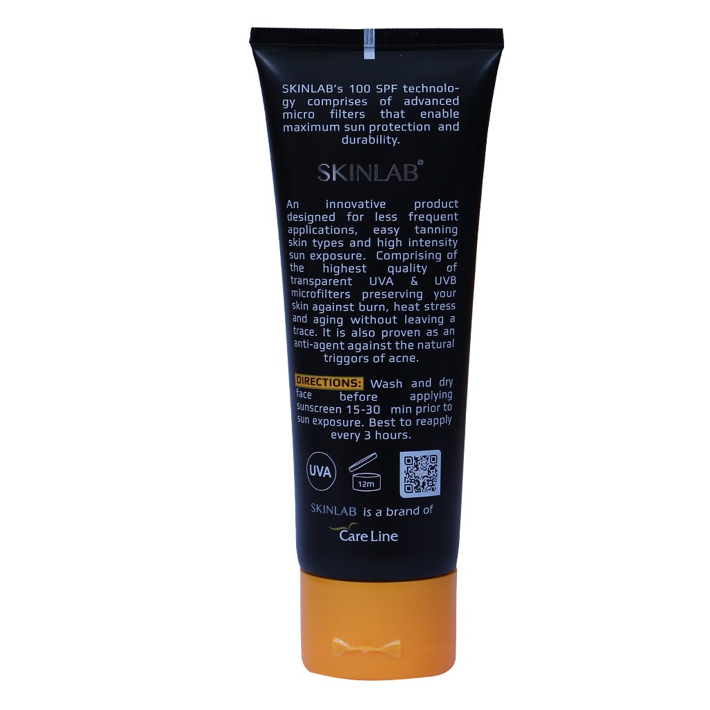 Skinlab UVA/UVB SPF100 Sunscreen 100 mL