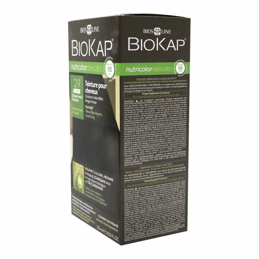 Biokap Nutricolor Delicato Rapid 2.9 Dark Chestnut Chocolate 135 mL