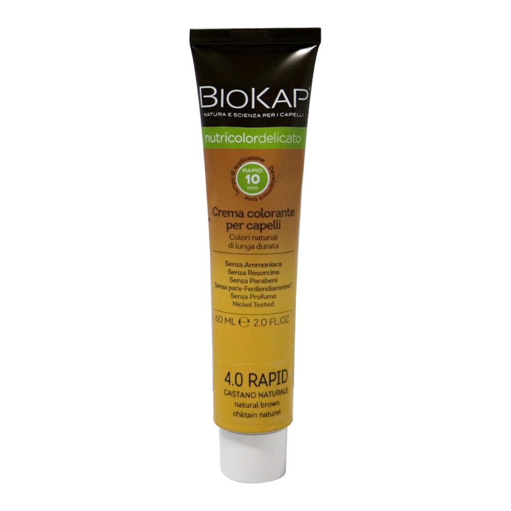 Biokap Nutricolor Delicato Rapid 4.00 Natural Brown 135 mL