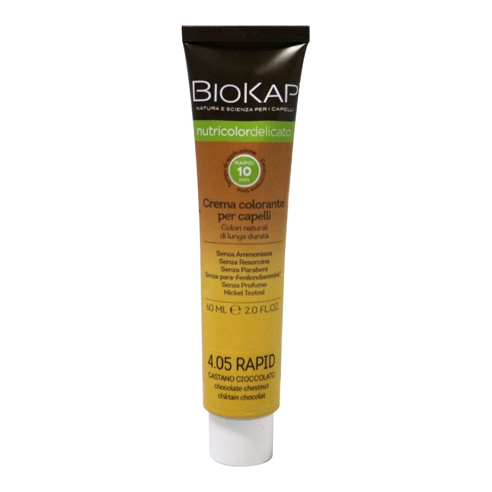Biokap Nutricolor Delicato Rapid 4.05 Chocolate Chestnut 135 mL