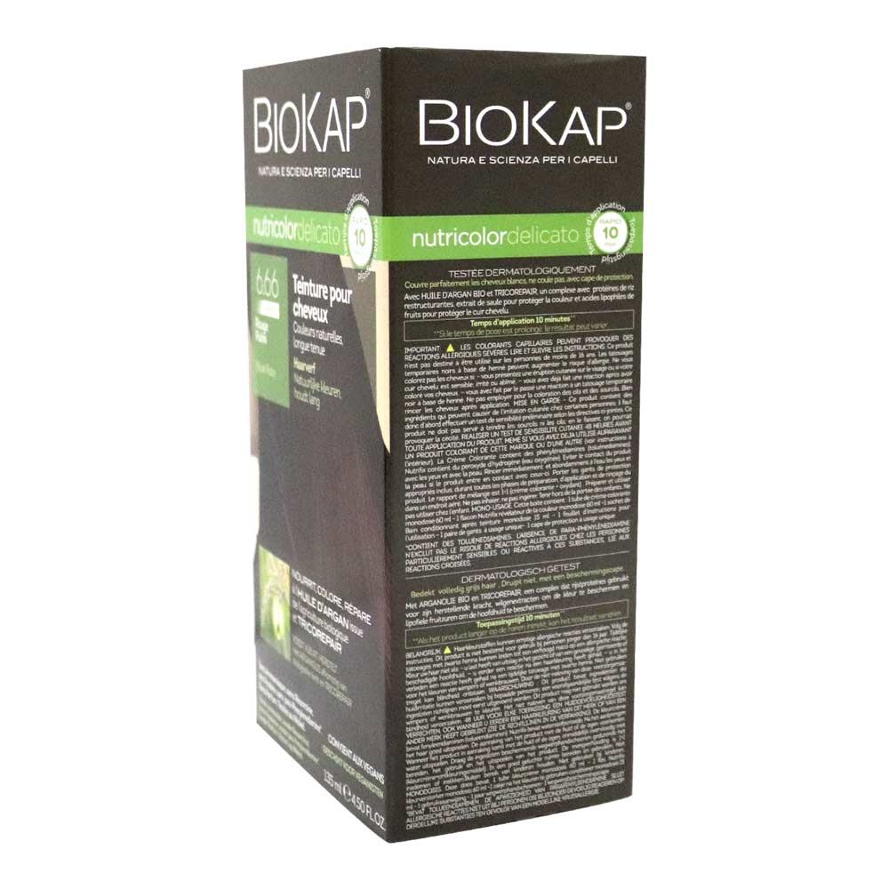 Biokap Nutricolor Delicato Rapid 6.66 Ruby Red 135 mL