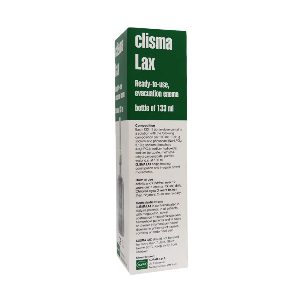Clisma Lax Enema 133 mL