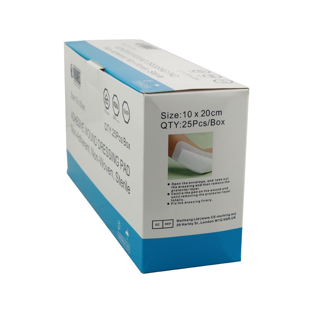 Novamed Adhesive Wound Dressing Pad 10 x 20 cm 25's