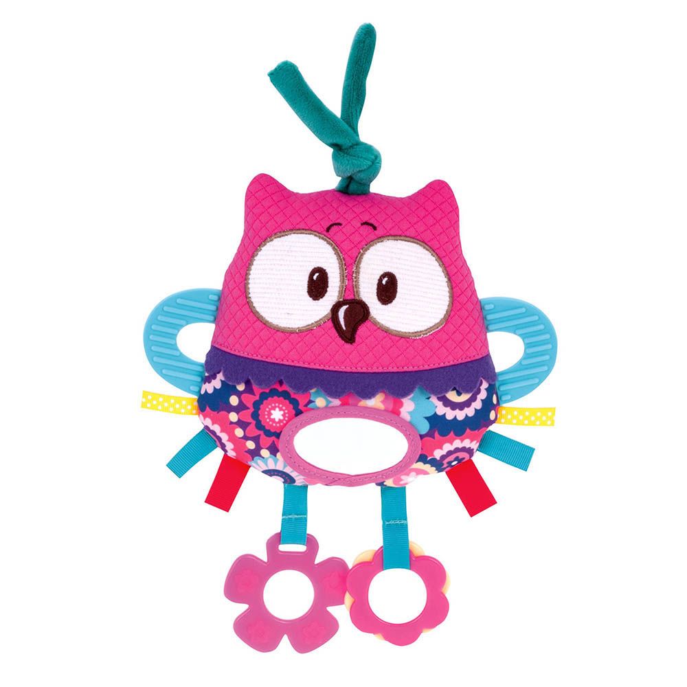 Canpol Babies Baby Toy Jungle Pals Soft Hanging Pink Owl 68/042