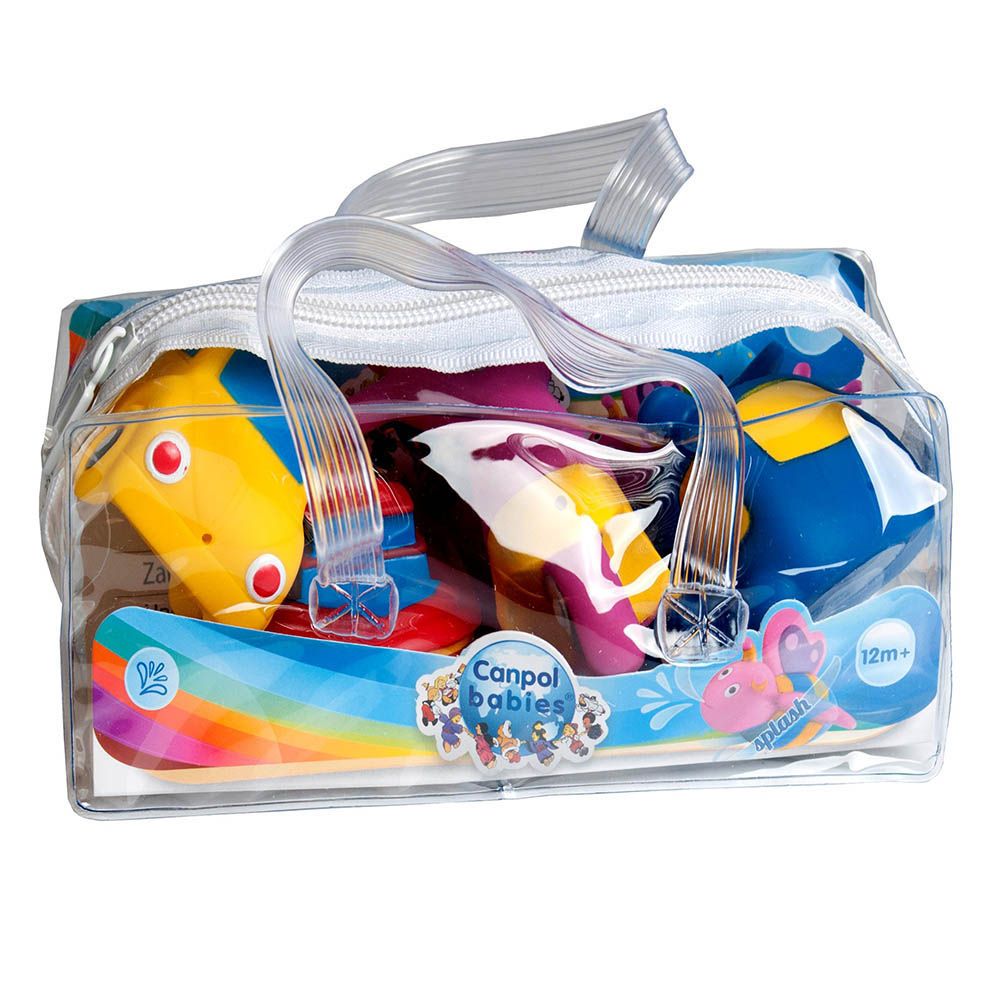 Canpol Babies Baby Toy Set for Play and Bathing Transport 4's 2/996