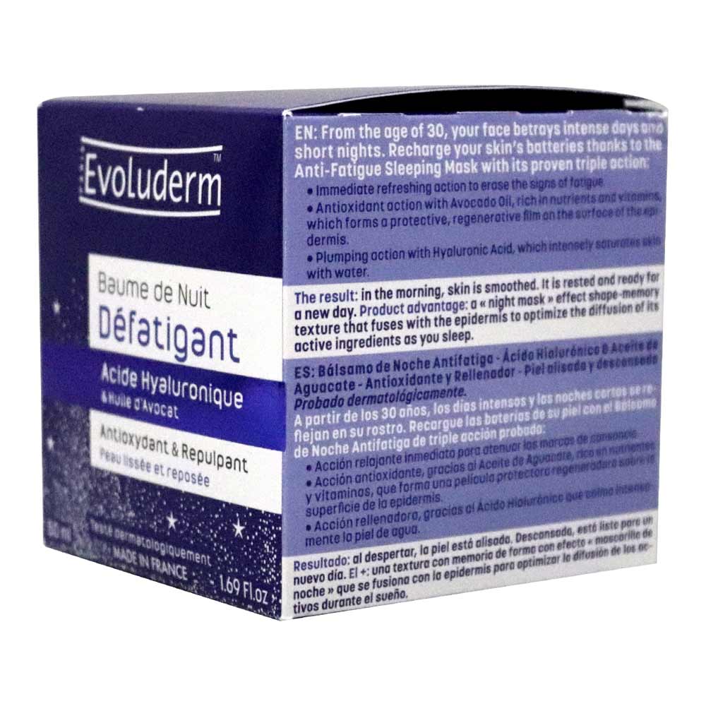 Evoluderm Anti-Fatigue Sleeping Mask 50 mL 18350