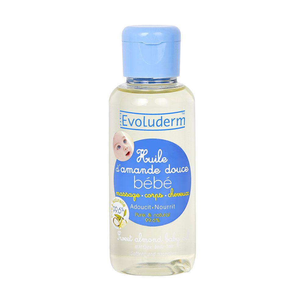 Evoluderm Sweet Almond Baby Oil 100 mL 14237