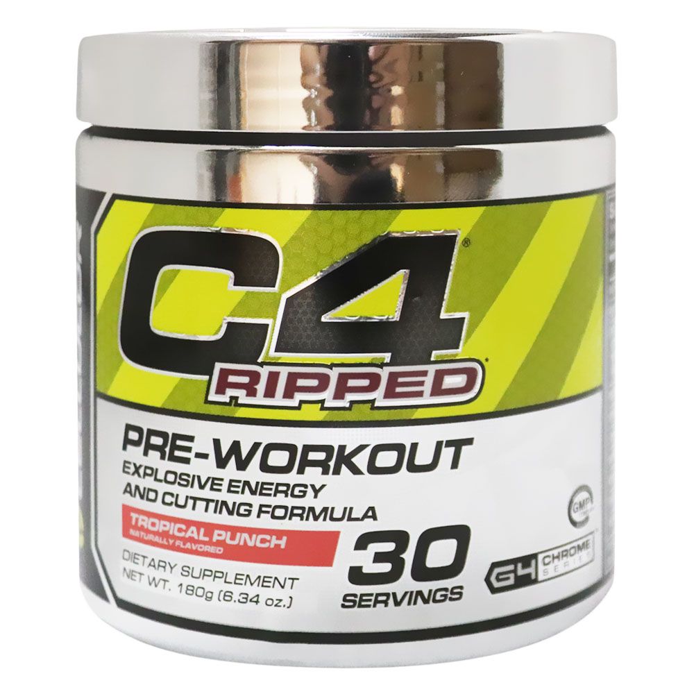 Cellucor C4 Ripped ID Series Pre-Workout Tropical Punch 30 Servings