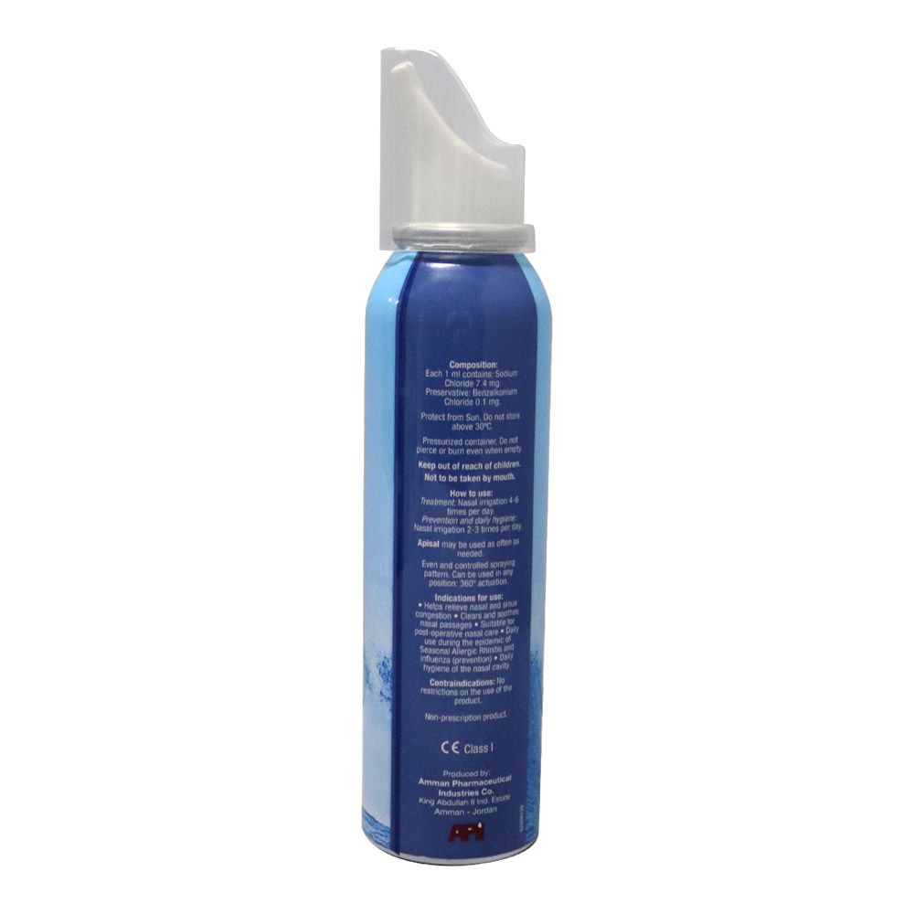 Apisal Jet Adult & Children Nasal Spray 125 mL