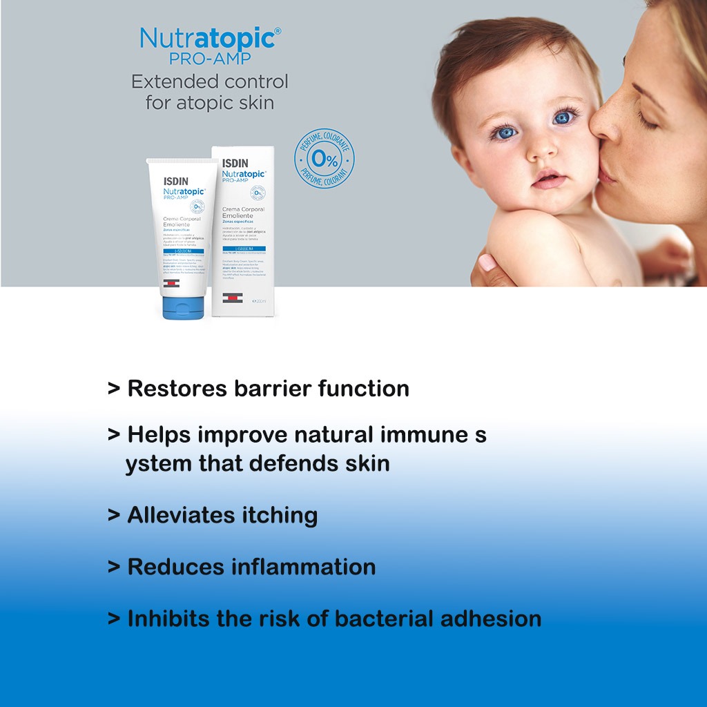 Isdin Nutratopic Pro-AMP Emollient Cream 200 mL