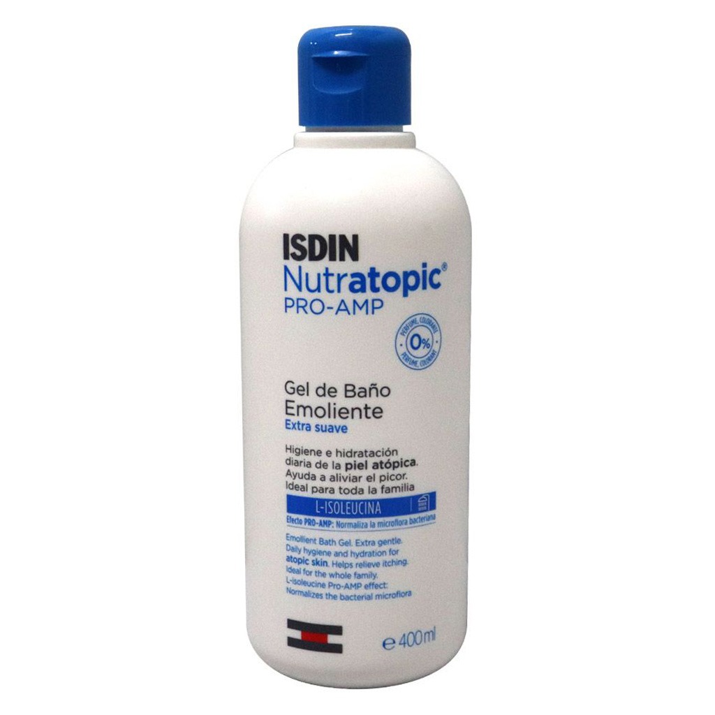 Isdin Nutratopic Pro-AMP Emollient Bath Gel 400 mL