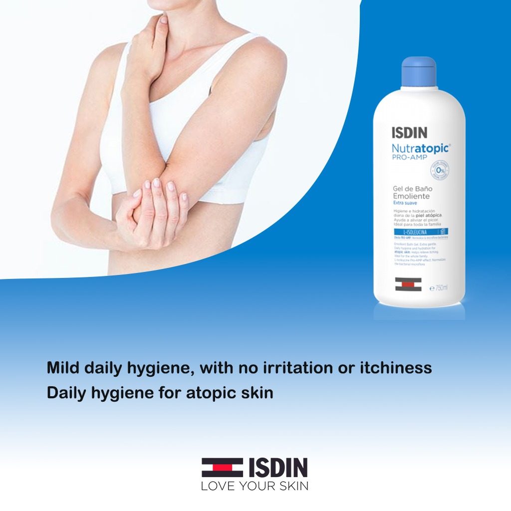 Isdin Nutratopic Pro-AMP Emollient Bath Gel 400 mL