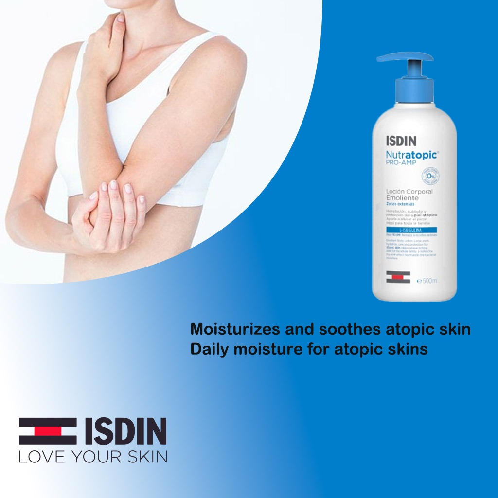 Isdin Nutratopic Pro-AMP Emollient Lotion 400 mL