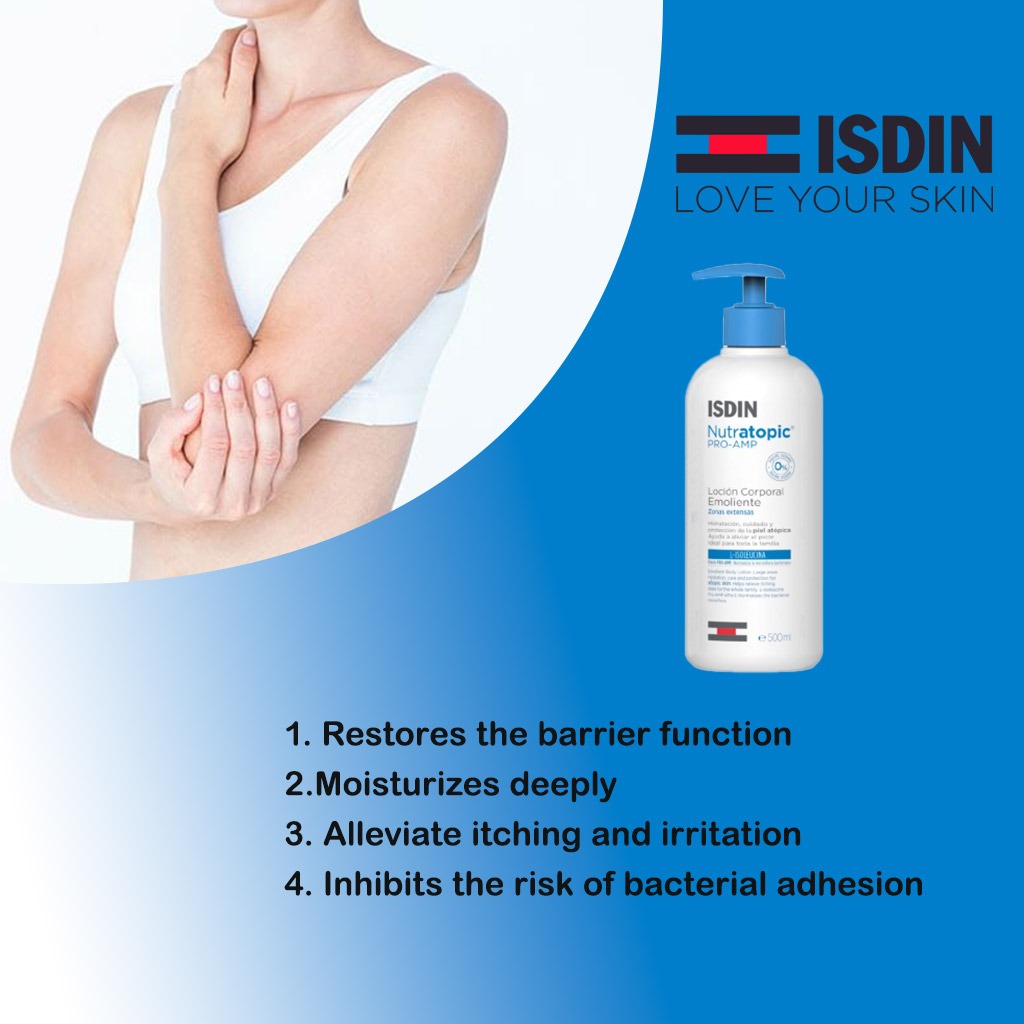 Isdin Nutratopic Pro-AMP Emollient Lotion 400 mL
