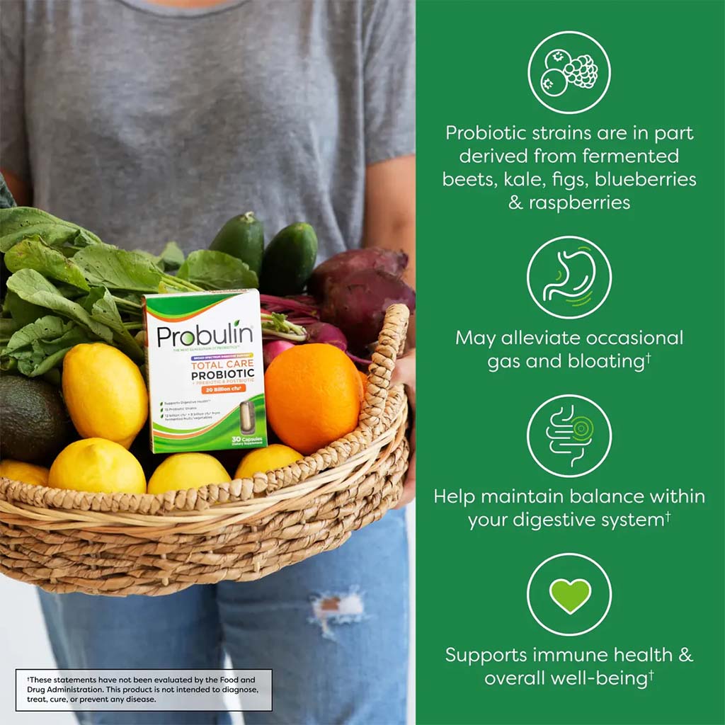 Probulin Total Care Probiotic Capsules 30's