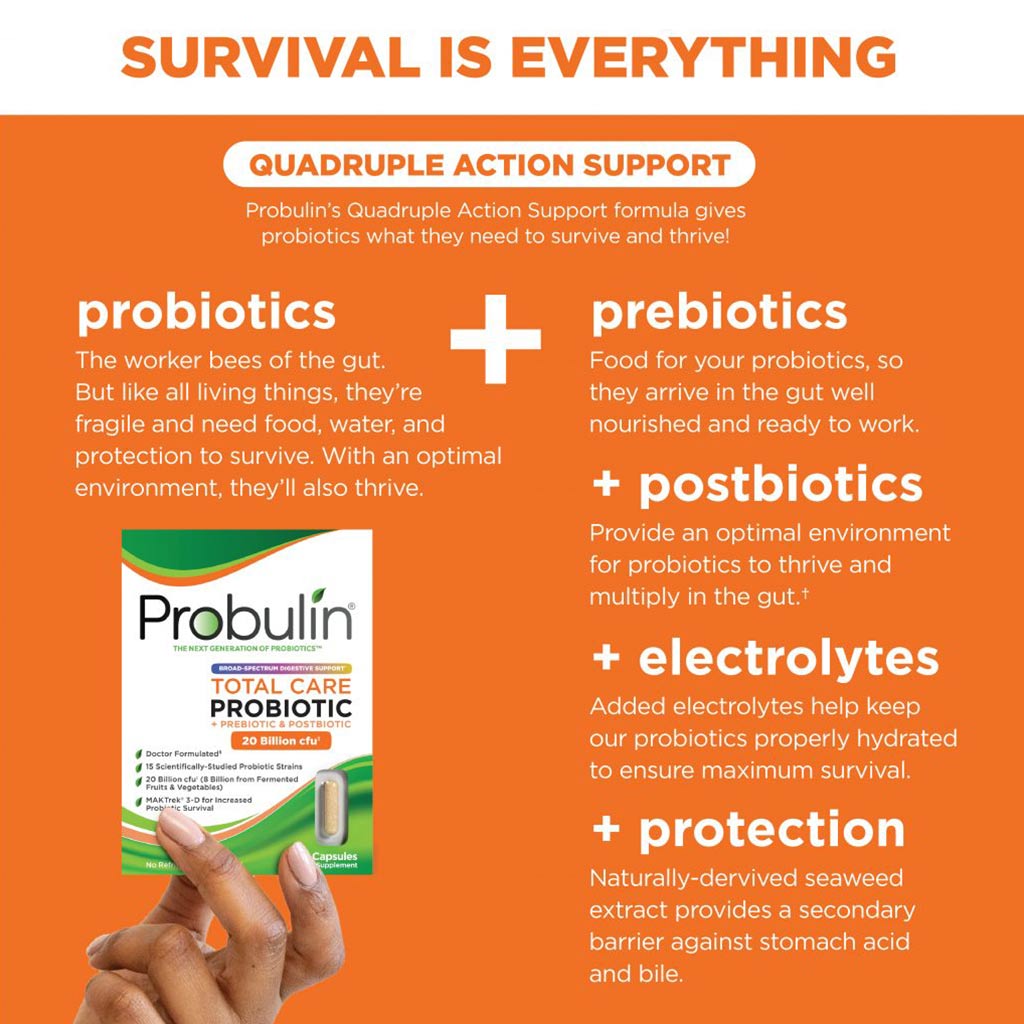 Probulin Total Care Probiotic Capsules 30's