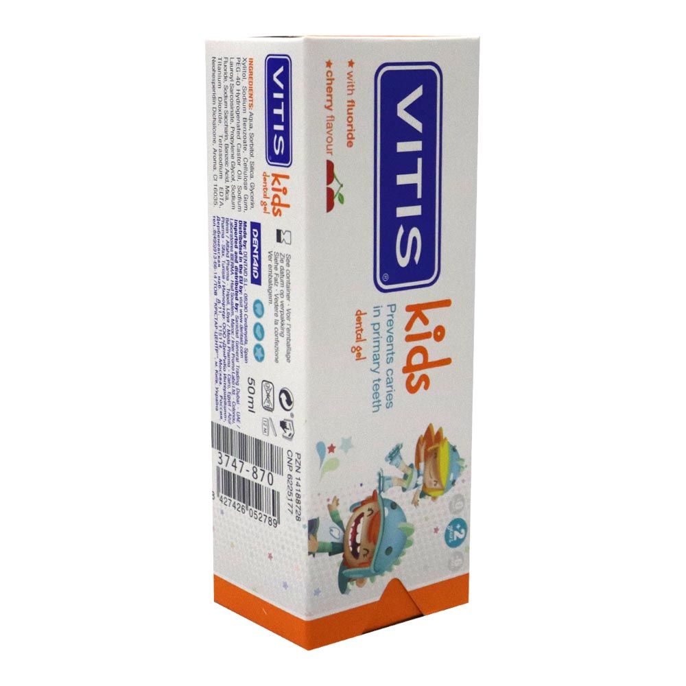 Vitis Kids Gel Toothpaste 50 mL