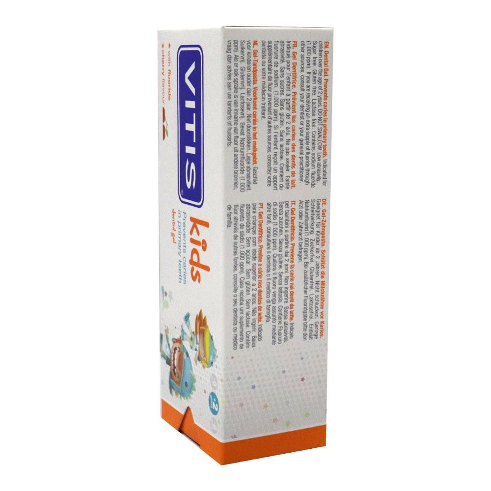 Vitis Kids Gel Toothpaste 50 mL