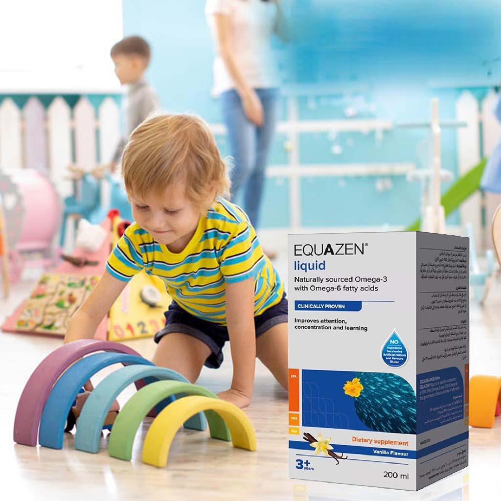 Equazen® Omega-3 & Omega-6 fatty acids for 3+ years Liquid 200 mL