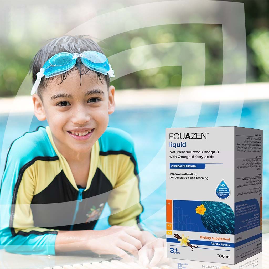 Equazen® Omega-3 & Omega-6 fatty acids for 3+ years Liquid 200 mL